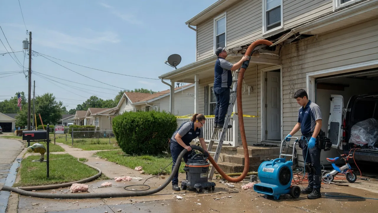 Water Damage Restoration in Leicester, NC near me